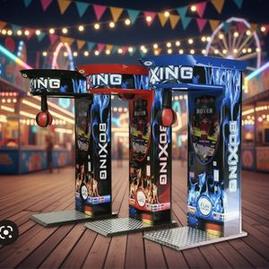 New Video <b>Game</b> <b>Machine</b> with Boxing Strength Test Equipment Vent Stress Burst Technology 1-Year Warranty 2-6 Years+ Coin System - Product Image 1