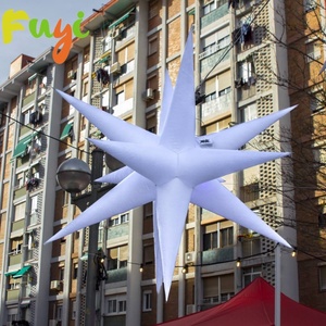 Modelo de Árbol de Estrellas Inflable con Iluminación, Decoración Inflable para Eventos - Product Image 2