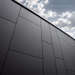 Paneles de Fachada de Aluminio con Acabado Liso de Alta Calidad, Revestimiento Mate para Proyectos Comerciales, Exteriores de Centros Comerciales - Product Image 1