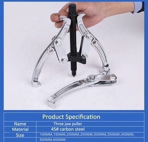 Extrator de três garras resistentes com 3 pernas, ferramenta de remoção de rolamento, triângulo, extrator pequeno - Product Image 4