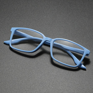 Lunettes de lecture unisexes légères à <span class=keywords><strong>prix</strong></span> abordable, anti-lumière bleue, verres transparents, style rectangulaire, modèle de marque OEM en gros - Product Image 2