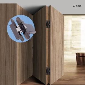 ALD Heavy Duty 3D Verstelbare Verborgen Deurhengsel Snelle Verzending Binnendeur <span class=keywords><strong>Hardware</strong></span> Puur Onzichtbaar 30kg 60kg 80kg - Product Image 5