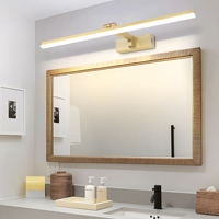 Lampe murale LED intérieure au design moderne et simple, nouvelle conception, indice de protection IP44, réglable, éclairage de salle de bain pour hôtel, art mural