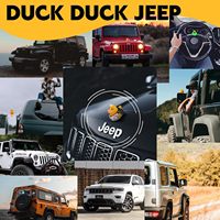 Mini canards en caoutchouc promotionnels en vrac, assortiment multi-types, canards flottants pour Jeep, jouets de bain pour enfants, cadeaux de fête