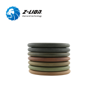 ZLION 4" R7 Meules diamantées à liant résineux pour rainurage et polissage du marbre et du granit