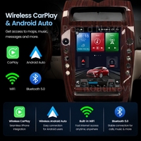Autoradio Android 13 13,9'' RoadNavi avec écran HD et navigation pour Maserati Quattroporte 2004-2012, lecteur multimédia vidéo, Carplay