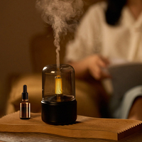 Nouveau Design électrique Led veilleuse chaude USB lampe de Table moderne 2 en 1 humidificateur diffuseur d'arôme