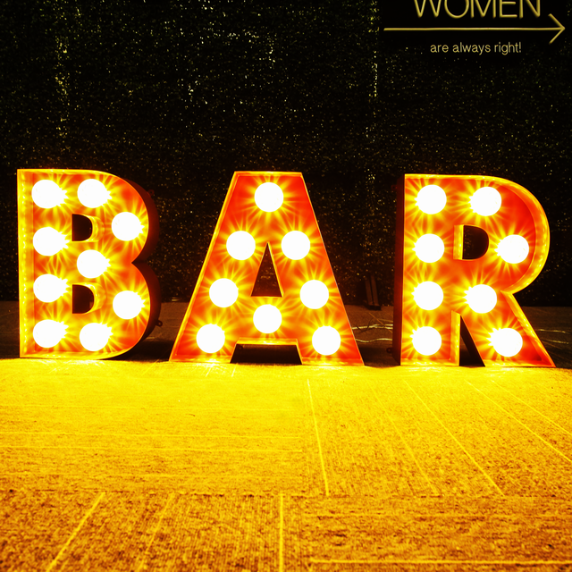 Custom 3D Led Letter 3ft Words Marquee Letters 4ft Bar Sign Light up for Event & Party Decoration