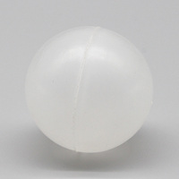 Boule de PP creuse de précision 5mm, boule de plastique creuse en polypropylène