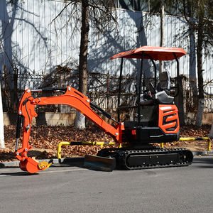 EPA Engine Bagger Excavadora sobre orugas 2 Ton Diesel Front End Loader Mini con cubo Bomba y motor KYB de alta potencia de excavación - Product Image 6