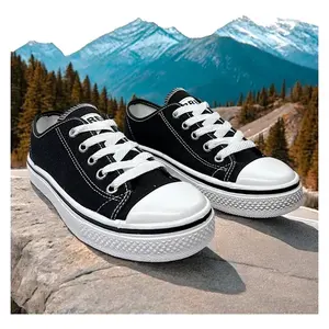 Bresa 860 Choclo Sneakers in tela da donna con punta tonda e lacci, scarpe casual per tutte le stagioni, taglia dalla 17 alla 21 - Product Image 3