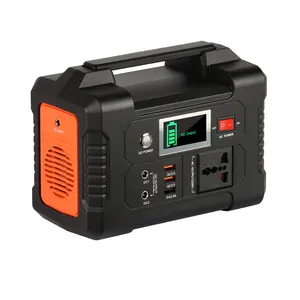 Kit d'alimentation rechargeable d'urgence 220V, recharge extérieure 200w, station d'alimentation portable pour ordinateur portable, drone, caméra, cuisinière pc