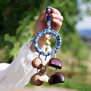 Campana de Sonido Curativa Hecha a Mano con Cascabeles de Frutas Naturales, Colgante para Bolsos, Adorno Colgante para el Hogar - Product Image 1