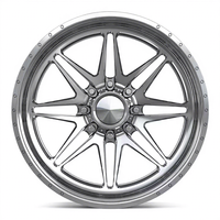 Jantes de camion forgées tout-terrain Fanxi 4X4 8x170 6x139.7 8x180 22x12 24x12 26x12 pour Chevy GMC Ford F250 5x5.5 8x6.5 pour Ram 1500