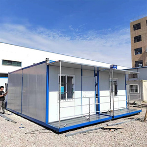 2025 Nuevo diseño Listo-Hecho en forma de Z Panel de sándwich plegable para el hogar Casa de contenedores plegable - Product Image 1