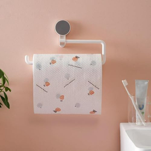 Rouleau de torchons de cuisine jetables extra larges imprimés, épais, pour usage humide et sec, en tissu non tissé, pour la maison - Product Image 4