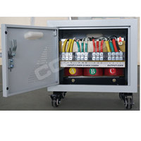 Transformateur triphasé automatique SST-10KVA, transformateur élévateur de tension, entrée 220V/380V/440V, sortie 220V etc., tension personnalisable en option