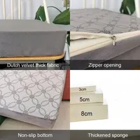 Mobilier imperméable personnalisé en usine coussin d'extérieur coussin de siège de meubles de patio de plage coussin en mousse haute densité 35D