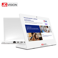 JCVISION Kiosque de rétroaction en forme de L de 10.1 pouces RK3128 1G Ram 1280*800 Tablette PC Android