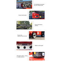 EVERSTAR Eklemli Bomlu Platform Dizel Motorlu 12-44m Maksimum Yükseklik Tekerlekli Mobil Çok Bölmeli Ayaklı Endüstriyel Kullanım Yüksek Platform