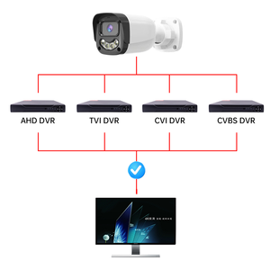 <span class=keywords><strong>Camera</strong></span> giám sát CCTV 1080P <span class=keywords><strong>4</strong></span> trong 1 AHD/TVI/CVI/CVBS IR Ánh sáng ấm áp Ống kính cố định <span class=keywords><strong>Camera</strong></span> an ninh dạng đạn 2MP - Product Image 4