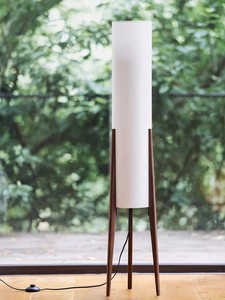 Escandinavo de madera decorativo Art Deco lámpara de suelo tela sombra interior hogar sala de estar Hotel Villa lámpara de pie - Product Image 2