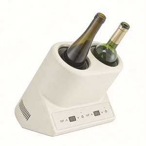 Mantiene il Vino Freddo Durante il Pasto Refrigeratore per Due Bottiglie di Vino con 2 Temperature Regolabili - Product Image 4