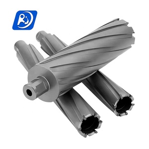 RJTOOSL <span class=keywords><strong>Precio</strong></span> de Fábrica al por Mayor Cortador Anular TCT Brocas de Perforación de Núcleo con Vástago Weldon / OneTouch para Metal - Product Image 1