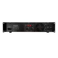 Amplificateur de puissance en métal de classe H à deux canaux H6 600W avec une impédance de 4/8 ohms pour les systèmes audio professionnels, les églises et les systèmes sonores KTV
