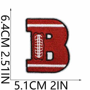 Nuevo Parche Termoadhesivo con Diseño de Fútbol Americano y Softbol para Decorar Ropa, Bolsas y Gorras - Product Image 5