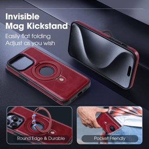 Étui antichoc magnétique de luxe de haute qualité pour design animal en PU+TPU - Product Image 2