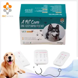 Thú Y nhanh chóng chẩn đoán cassette 2 cách sử dụng chó ehrlichia AB/anaplasmas AB E canis Pet kiểm tra