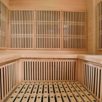 Nouvelle Conception 2026 : Cabine de Sauna Infrarouge Intérieur à Ondes Lumineuses Efficaces, Idéale pour la Maison et les Spas Commerciaux