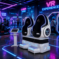 Machine de jeu de réalité virtuelle populaire et excitante : Pod VR, Cinéma et Chaise VR Egg