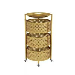Spécialisé pour les salons de beauté, ce chariot de beauté pour manucure, extensions de cils et tatouages est équipé d'un petit chariot de rangement. - Product Image 3