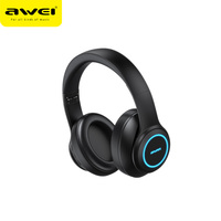 Headset Stereo Over-ear A200BL Terlaris dengan Lipatan Putar Nirkabel AAC BT 5.0 untuk Penggunaan Audiophile DJ