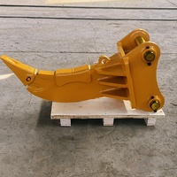 Offre Spéciale : Ripper à Dents Simples pour Excavatrice 1,5-4 Tonnes, Accessoire 1-4 Dents avec Moteur et Composants Essentiels du Moteur