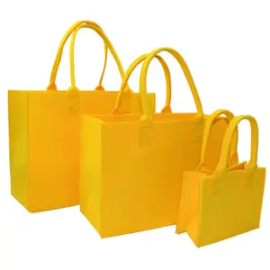 Borse regalo da donna per damigelle d'onore borsa da sposa in feltro borsa a tracolla Shopping Bag in feltro