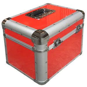 Boîte de rangement pour disques vinyles <span class=keywords><strong>CD</strong></span> 7'', grande capacité, boîte de protection rouge pour <span class=keywords><strong>CD</strong></span>, étui pour <span class=keywords><strong>CD</strong></span> DVD - Product Image 3