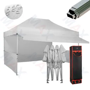 3x4.5 Budget Lite Aluminum Large Hardtop Roof Top Tent Outdoor Waterproof Pop up Privacy Tent for Garden for Trade Show Tents