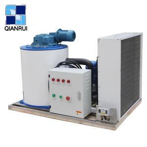 Machine à glace en flocons en acier inoxydable certifiée CE, compresseur PLC à économie d'énergie pour bateaux de pêche et industrie marine - Product Image 2