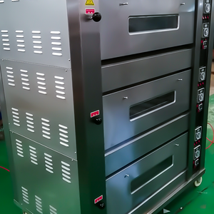 เตาอบแก๊สเชิงพาณิชย์ HELAXEN รุ่นใหม่ <span class=keywords><strong>พ</strong></span>ร้อมห้องอบแบบใช้ไอน้ำ ควบคุมด้วยระบบดิจิตอล ผลิตจากสแตนเลส ประหยัดพลังงาน ใช้งานง่าย อัตโนมัติ เหมาะสำหรับอบขนมปังและ<span class=keywords><strong>เค้ก</strong></span> - Product Image 6