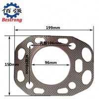 Joint de culasse BESTRONG S195 en fer pour moteur de motoculteur, 100 % testé, garantie 6 mois