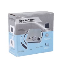 Pompe à air électrique Portable 12V avec affichage de jauge en métal 150psi moniteur de pression des pneus de voiture Intellint Inflation compresseur de voiture