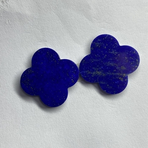 Đá Quý HQ Hạt Đá Quý Rời Hai Mặt Phẳng Chất Lượng Cao 15X15X2Mm Giá <span class=keywords><strong>Lapis</strong></span> <span class=keywords><strong>Lazuli</strong></span> - Product Image 3