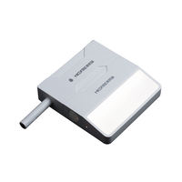MKDFIRE Loquet tactile rechargeable à ouverture par pression avec lumière LED, ouvre-porte moderne en plastique ABS pour hôtel, salle de bain, cuisine, chambre