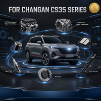 Pièces et accessoires automobiles d'origine, pare-chocs avant et arrière, garde-boue, filtre à air, compatibles avec les modèles Changan CS35 Plus