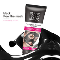 Efero — masque de peeling noir, soin de la peau, produit de beauté au charbon de bois, à appliquer sur le visage, offre spéciale, OEM