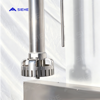 Disperser, émulsifiant et broyeur à paniers multifonctionnel en acier inoxydable pour encres à base d'eau, pour la production en mi-série