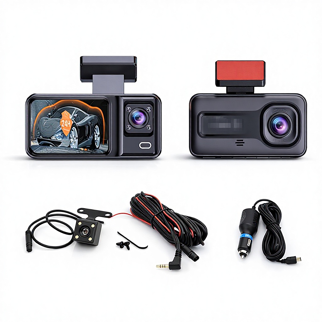 A98--3 Grabación (Frontal + Interior + Trasera) 3 Grabación-WIFI